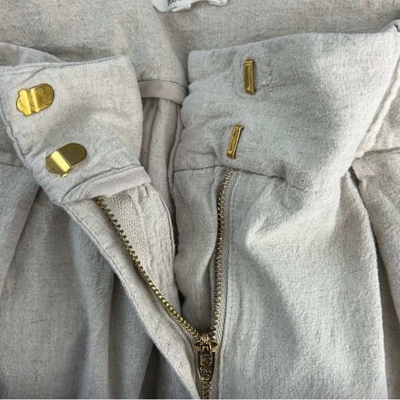 Tularosa Melina Linen Jogger in Oatmeal Size Large - Picture 8 of 10